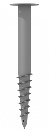 Винтовая свая. Грунт ГФ-021 - СВМ-F 89 (3) - 1500
